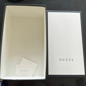 Gucci shoe box
